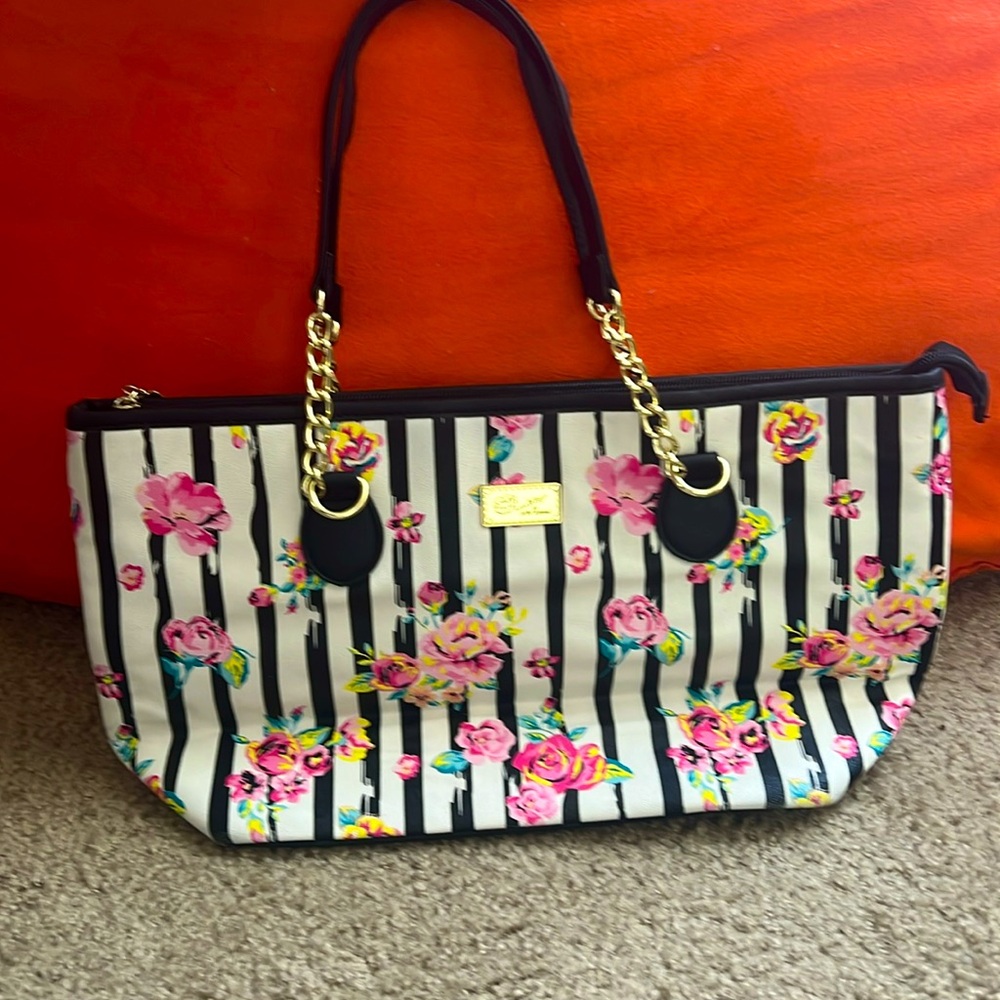 Betsey Johnson multi-color purse